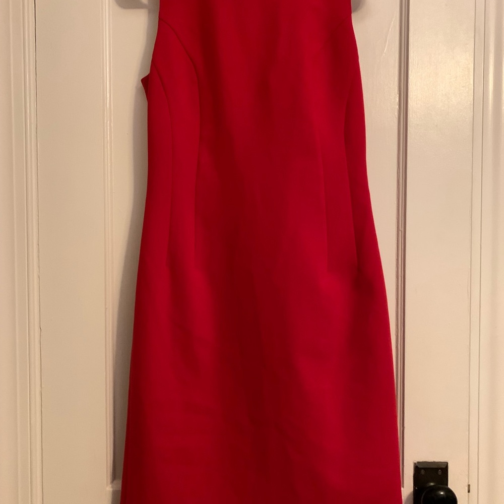 Chic Red Midi Dress